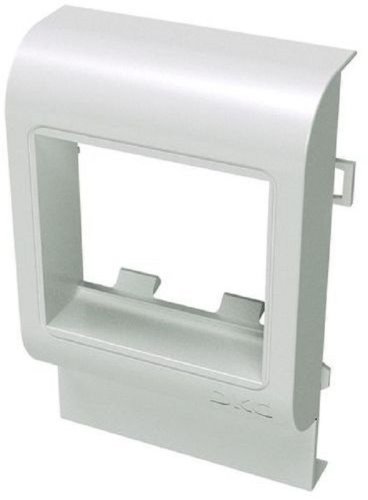 Рамка с суппортом для кабель-канала DKC In-liner Classic Brava PDA-BN 100мм. 1-м. 2 мод. белый картинка
